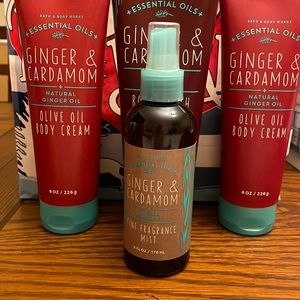 Ginger & Cardamom body collection
